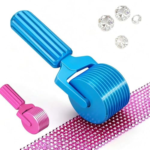 Upgraded Diamond Painting Roller Tool & Straightener, Detachable Diamond Art Roller for Smooth Pressing, 5D Gem Art Accessories and Crafting Supplies for Canvas Flattening, Blue - color: Blue