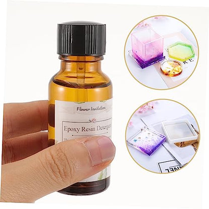 NUOBESTY Epoxy Resin Mold Release Spray for Silicone Molds 1 Bottle Easy Application Non-Toxic for DIY Crafts and Candle Making