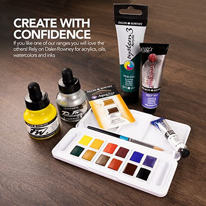 Daler-Rowney FW Acrylic Artists Ink, 1 oz, Light Green (160029348) - color: Light Green