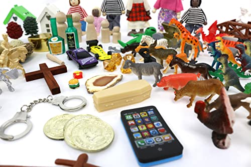 Sandtray Play Therapy Basic Starter Kit - 100+ Pieces