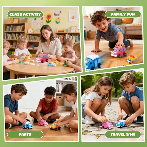 Air Dry Clay Kit for Kids - Pull Back Car Making, 3 Boxes Modeling Clay with Sculpting Tools, Base, Backing Board, Tutorial, Ultra Light & Soft, Non-Toxic & Safe, Creative DIY Arts and Crafts Toys - color: Daily Commuters