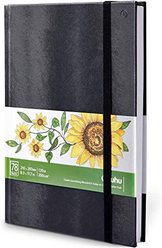 Ohuhu Marker Sketchbook + Double Sided Bleedproof Marker Sketchbook