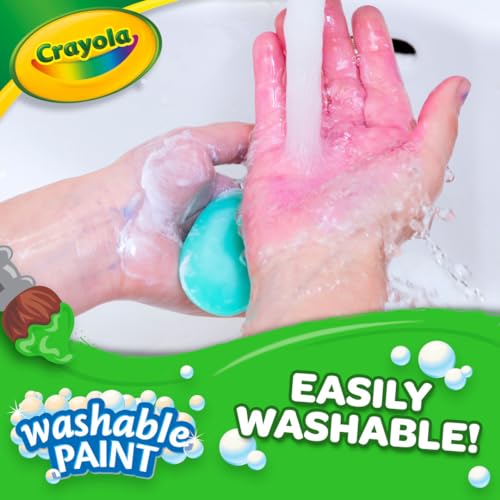 Crayola Washable Paint For Kids, Violet 1 Gallon, Kids Arts And Crafts Supplies, Non Toxic, Bulk - color: Violet