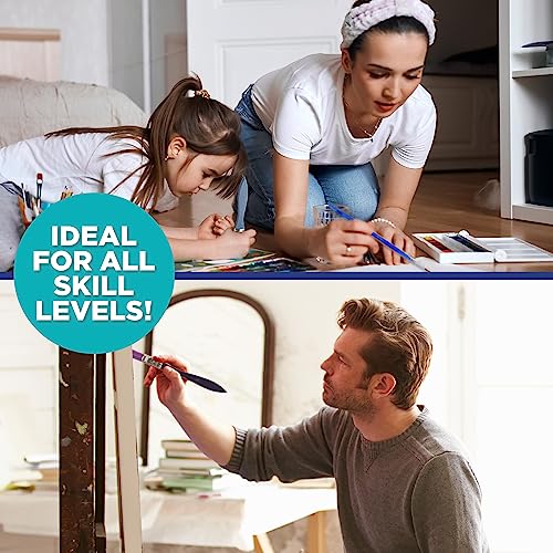 Horizon Group USA Painting Panel Stretched Canvas, 9" x 12", Pack of 8 - size: 9" x 12", Pack of 8, style: Stretched Canvas