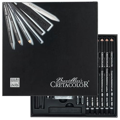 Cretacolor Black Box Drawing 20-Piece Set
