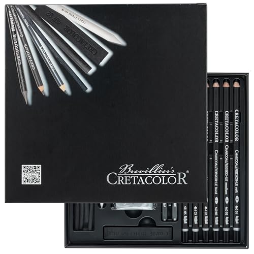 Cretacolor Black Box Drawing 20-Piece Set