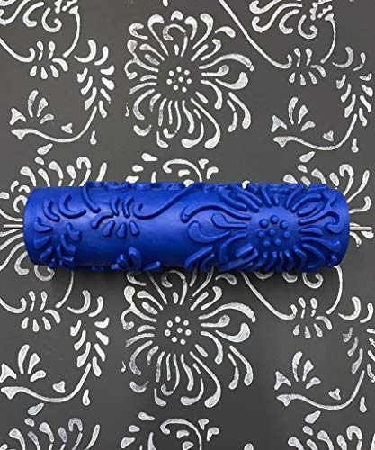 Artistic Painting Studio 7" Chrysanthemum Pattern Paint Roller - 1 Count - color: Chrysanthemum Pattern
