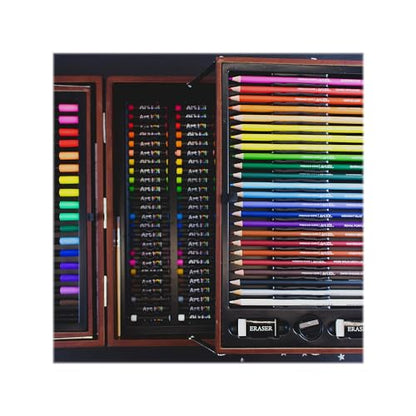 Art 101 Deluxe Art and Doodle Art Set, Assorted Colors, 168 Pieces (53168)