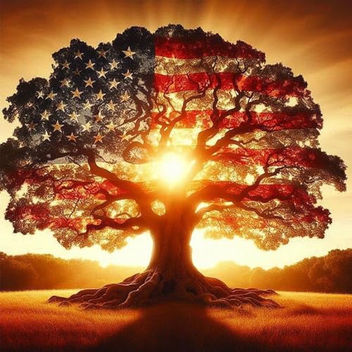 GOUOYANA Paint by Numbers for Adults and Kids Beginner, Tree of Life Painting by Number Kits On Canvas, Number Artist Paint by Number Kit DIY Oil Painting Acrylic Paints, Home Wall Decor Gift 12X16in