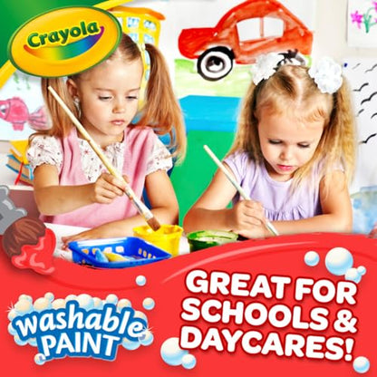 Crayola Washable Paint For Kids, Violet 1 Gallon, Kids Arts And Crafts Supplies, Non Toxic, Bulk - color: Violet