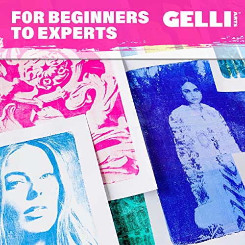 Gelli Arts Gel Printing Plate - 9" X 12" Reusable Gel Printing Plate, Printmaking Supplies, Monoprinting at Home, Arts and Crafts - size: 9" x 12"