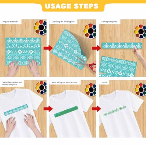 2 Sheets Queen BEE Silkscreen Stencil, European Style Painting Stencils Templates Reusable Self-Adhesive Silk Screen Printing for Wall Border Wood Fabric Home Craft Decor - style: Queen BEE