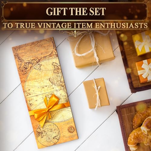 Antique Writing Quill and Ink Set – Stainless Steel Dip Pen Feather Quill Pen and Ink Set with 5 Spare Nibs, Anti-Slip Patterned Grip, Gift-Ready Box with Display Stand – Calligraphy Gift Set (Golden) - color: Gold
