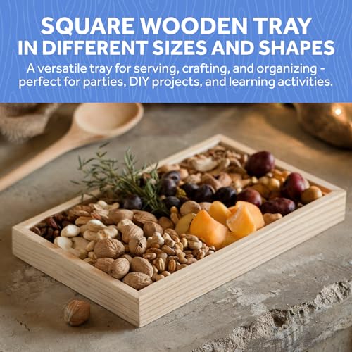 Wood Canvas Panel Cradled 11 x 14 inch, Pack of 6 Blank Framed Wood Signs for Painting, Shadow Box, & Tray Crafts, by Woodpeckers - size: 11 inch x 14 inch