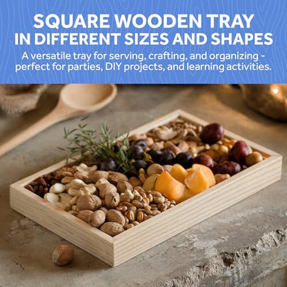Wood Canvas Panel Cradled 11 x 14 inch, Pack of 6 Blank Framed Wood Signs for Painting, Shadow Box, & Tray Crafts, by Woodpeckers - size: 11 inch x 14 inch