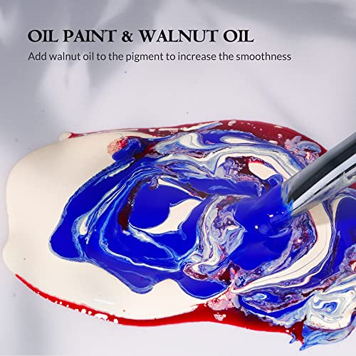 Paul Rubens Artist Oil Paint,18 Vibrant Colors with Great Lastfastness, 60ml Large Capacity Tubes, Oil Paint Set Supplies for Artists, Students, Beginners - color: 18 artist colors