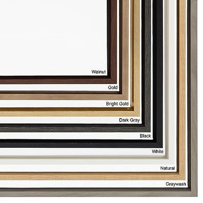 Kate and Laurel Sylvie Blank Framed Canvas Wall Art, 22x22 Gray, Modern Empty Canvas for Paint-Your-Own Art - color: Gray, size: 22"L x 22"W