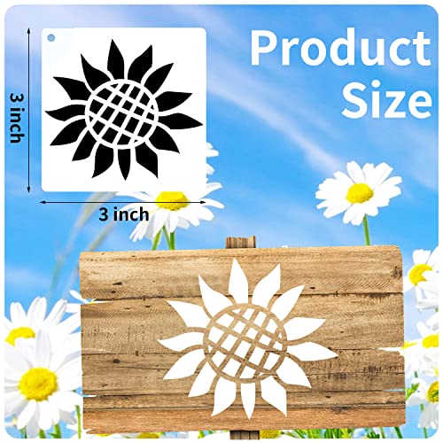 64 Pieces Stencils for Painting, Small Reusable Flower Plant Stencil, Art Craft Template for Painting on Wood, Wall, Fabric, Rock, Chalkboard, Sign, DIY Art Scrapbook Projects(Plants) - style: Plants