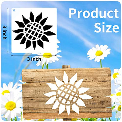 64 Pieces Stencils for Painting, Small Reusable Flower Plant Stencil, Art Craft Template for Painting on Wood, Wall, Fabric, Rock, Chalkboard, Sign, DIY Art Scrapbook Projects(Plants) - style: Plants