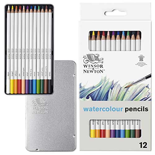 Winsor & Newton Studio Collection Artist Pencils, Watercolor Pencils, Set of 12 - style: 12 Watercolor Pencils