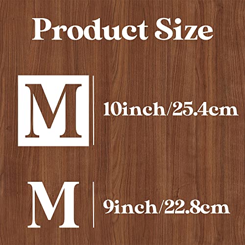 Letter Stencils for Painting On Wood,10inch Stencils Letters Alphabet Stencil Templates for Wood Wall Door Porch - size: 10inch