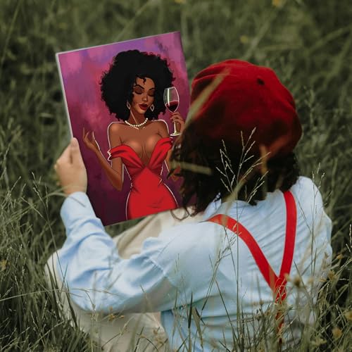 Ctosree 12 Sets Pre Drawn Canvas Kit for Painting Adults Sip and Paint Kit Art Pre Printed Canvas Bulk for Adult Date Night, Art Party & Holiday Gift(Gorgeous Lady,8 x 10 in) - size: 8 x 10 in, style: Gorgeous Lady