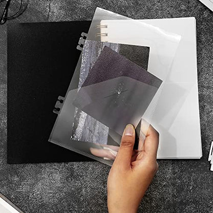 Dot Grid Spiral Notebook A5 Spiral Bullet Dotted Journal 160 Pages Thick Dot Paper Notebooks Plastic Hardcover Spiral Notebook 5x7 Wire Bound Notebooks for Note Taking School Office Supplies,Black - color: Black, style: B - Dotted - A5