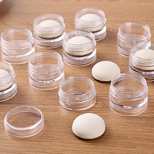 CYFUN DESIGN 10PCS Mini Ink Blending Tools Foam Replacement Foams and 10pcs Protective Plastic Covers for DIY Scrapbooking Paper Crafting Handmade Crafts Scrapbooking Supplies Crafting Projects - color: 10PCS Foams+10 Covers