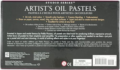 Studio Series Oil Pastels (36 rich, vivid colors)