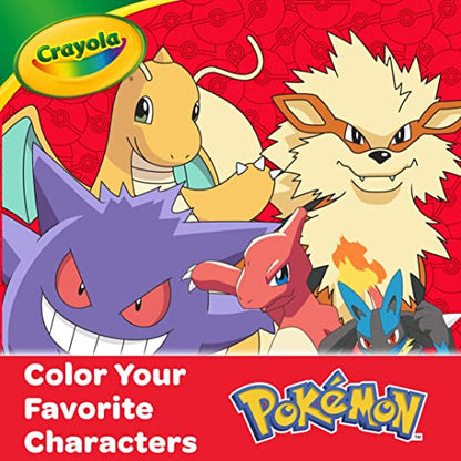 Crayola Pokémon Imagination Art Set (115pcs), Kids Art Kit, Coloring Supplies, Pokemon Toys, Pokemon Gift for Boys & Girls, Ages 5+ - style: Pokemon