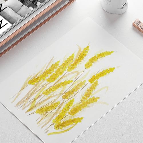 ZSCM 5 Pack Gold Acrylic Ink Pens for Drawing, Fine Point Gold Gel Pens, Brush Tip Markers，Dual-Tip Opaque Acrylic Markers for Black Paper Highlighting Drawing, Sketching, Illustration, Card Making