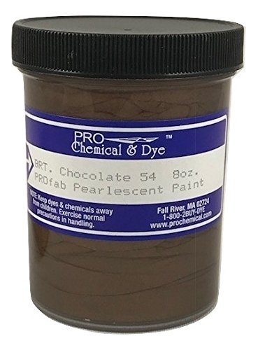 Pearlescent Textile Paint 8 oz. (Chocolate) - color: Chocolate