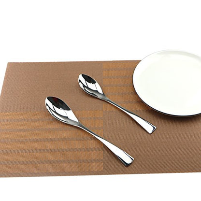 Silver Hammered Mirror Flatware Set,20 Piece Service for 4,Cutlery for Home Kitchen Restaurant Hotel - size: 4-set-silver