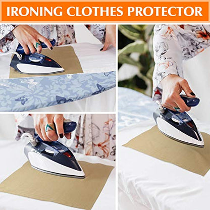 Teflon Sheet for Heat Press, 15 Pack Selizo Heat Transfer Cover Paper Heat Resistant Transfer Protector Sheets for Cricut Iron HTV Vinyl, Sublimation, Baking and Craft - color: 15 Pack