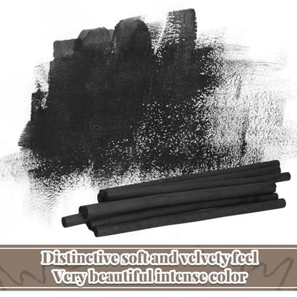 Gueevin 100 Pcs Willow Charcoal Sticks, Willow Charcoal, Artists, Beginners, Students, Perfect for Sketching, Drawing, Shading, and Fine Back to School Christmas Art Gifts (2-4mm,4-5mm,5-7mm,7-9mm) - size: 2-4mm,4-5mm,5-7mm,7-9mm