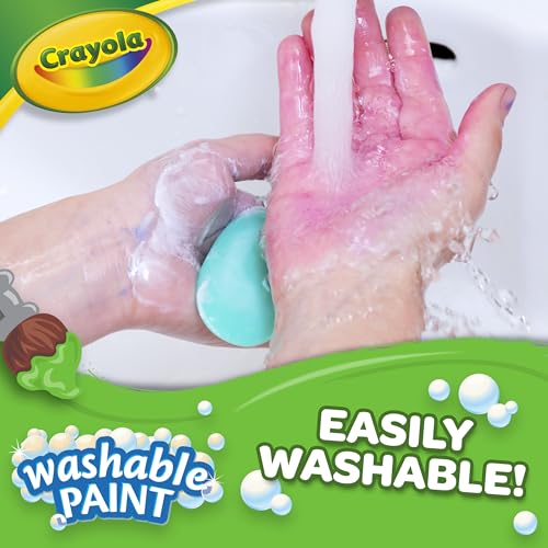 Crayola Washable Paint For Kids - Black (1 Gallon), Kids Arts And Crafts Supplies, Non Toxic, Bulk - color: Black