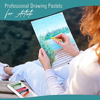 EXTRIC Oil Pastels - 48 Count Soft Pastels for Kids & Artists - size: 48 Count (Pack of 1)