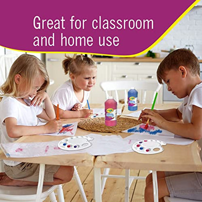 Kids Painting Set, Washable Paint for Kids with Pump Dispenser, Non Toxic Washable Finger Paints 16 oz Each Toddler Painting Supplies Gifting Bundle for Classroom - color: Paint with Paint Pumps