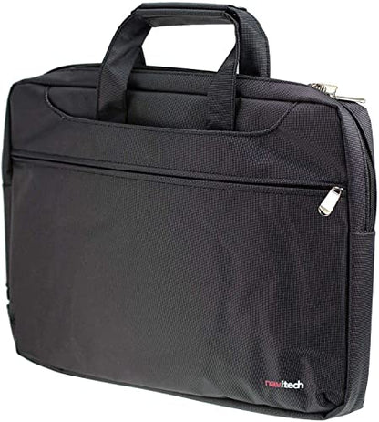 Navitech Black Water Resistant Graphics Tablet Bag - Compatible with XP-PEN Artist Pro 19 (Gen 2) Graphics Tablet