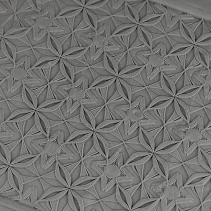 Lattice Bloom Clay Texture Roller 4" for Polymer Clay - color: Lattice Bloom Roller