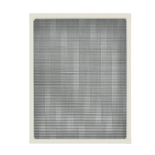 Metro Screenworks Custom Window Screens Fully Assembled and Ready to Install - Window Screen Replacement for House, (Almond) Pre-Framed Mesh Replacement Window Screens, Home, Patio, & More - color: Frame Color - Almond