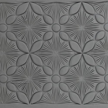 Solar Pinwheel Clay Texture Roller 4" for Polymer Clay - color: Solar Pinwheel Roller