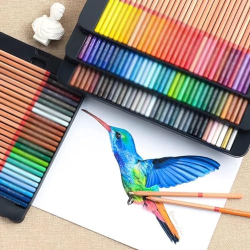 Water Colored Pencils Professional Oil Drawing Pencil Art Set Sketch Colour Color Pencils