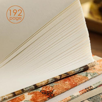 A5 Sketchbook, Cute Notebook, Drawing Journal, Blank Pages, Sketch Journal, Unlined Paper, for Art Drawing, Plain, Gifts for Women, Camellia Flower, Brown - color: Camellia Brown, style: Plain