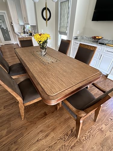 Custom Table Pads for Dining Tables | Handcrafted Since 1980 | Heat & Scratch Protection up to 550°F | Magnetic Lock System | USA Materials | Any Size Any Shape