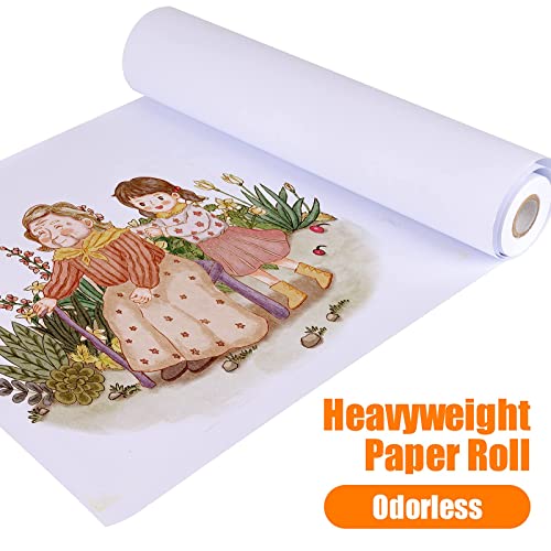 Hape Art Paper Roll Replacement, 2-Pack| Arts, Drawing and Painting for Kid's Art Easel Paper, Each 15"X 787" - size: Two Packs