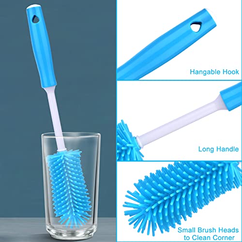 XANGNIER 3 Pack Water Bottle Cleaner Brush Kit-Cleaning Set for Sports Water Bottle, Baby Bottles, Tumbler Cup Bottle Cleaner Brush - size: 3 pack
