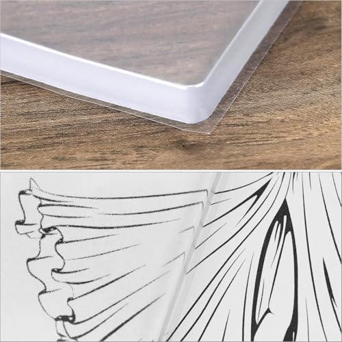 QWORK Monoprinting Print Plate, 8" X 10" Gel Plate, A4 Art Plate, Gel Printing Plate, Printmaking Supplies