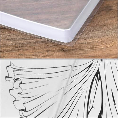 QWORK Monoprinting Print Plate, 8" X 10" Gel Plate, A4 Art Plate, Gel Printing Plate, Printmaking Supplies
