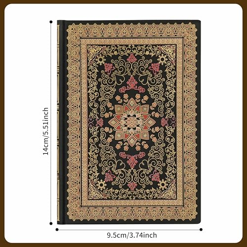 Mlife A6 Small Notebook,Lined Pocket Notebook Hardcover,Journaling Notebooks,192 Pages,100 GSM paper,3.74''* 5.5'',Mini Journal for Women and Man - color: C, size: A6 Lined